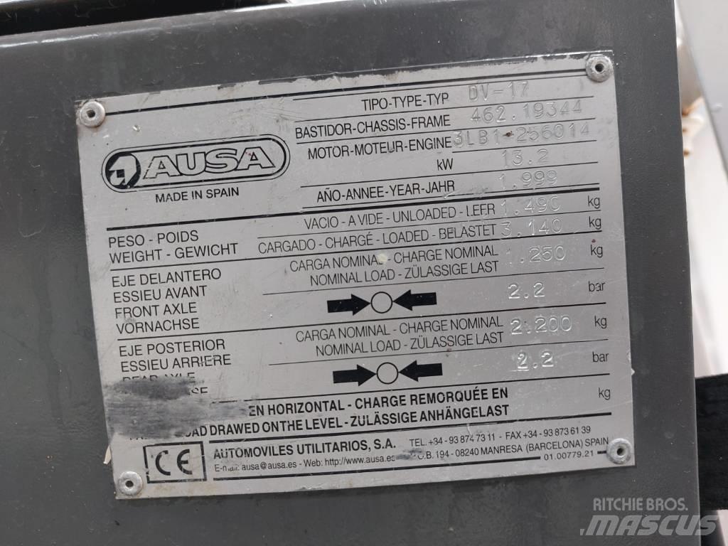 Ausa DV 17 Dumpere
