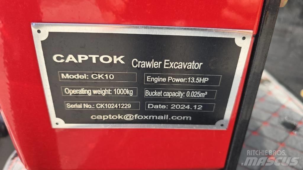Captok CK10 Minigravemaskiner