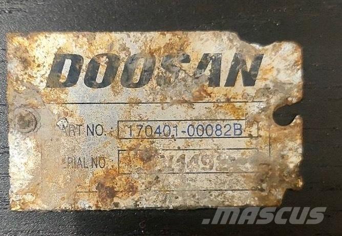 Doosan Final drive Chassis og suspension