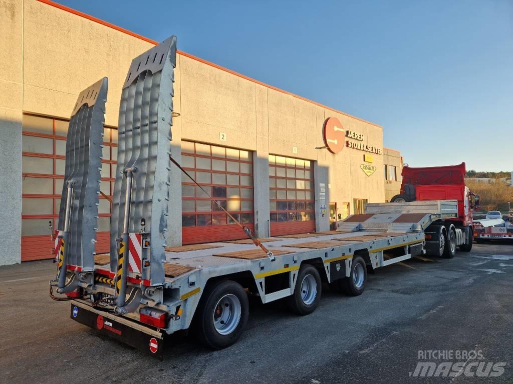 Alim Maskinsemi Semi-trailer med lad/flatbed