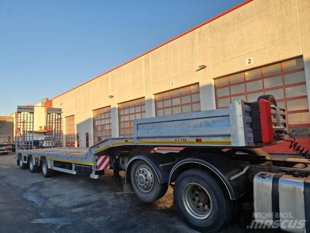 Alim Maskinsemi Semi-trailer med lad/flatbed