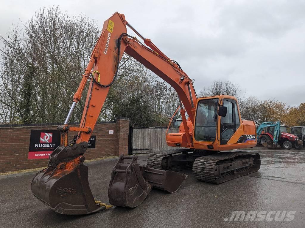Daewoo Doosan 140LCV Gravemaskiner på larvebånd