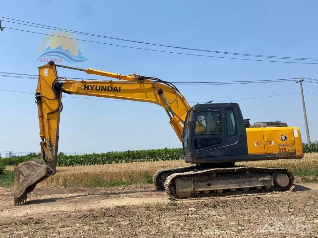 Hyundai Robex 215-7C Gravemaskiner på larvebånd