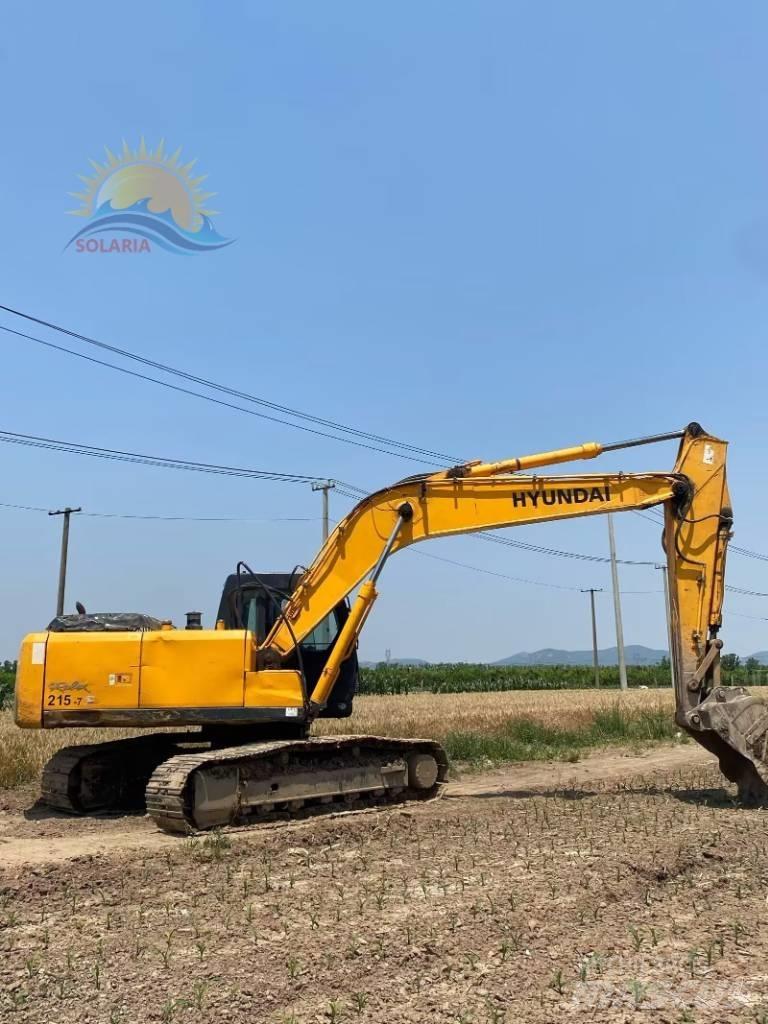 Hyundai Robex 215-7C Gravemaskiner på larvebånd