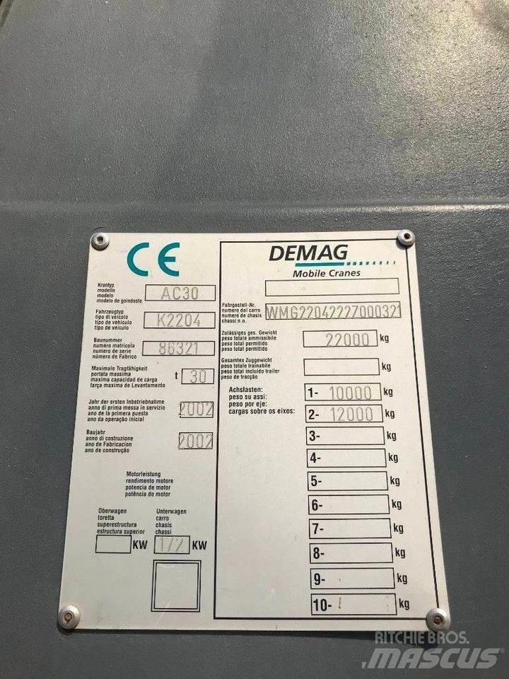 Demag ac30 Kraner til alt terræn