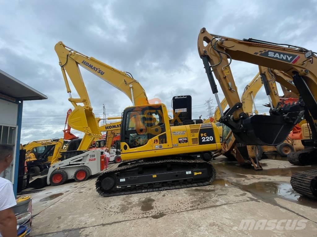 Komatsu PC 200 Gravemaskiner på larvebånd