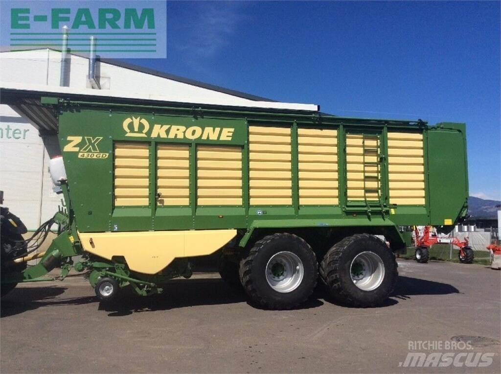 Krone zx 430 gd Sneglevogne