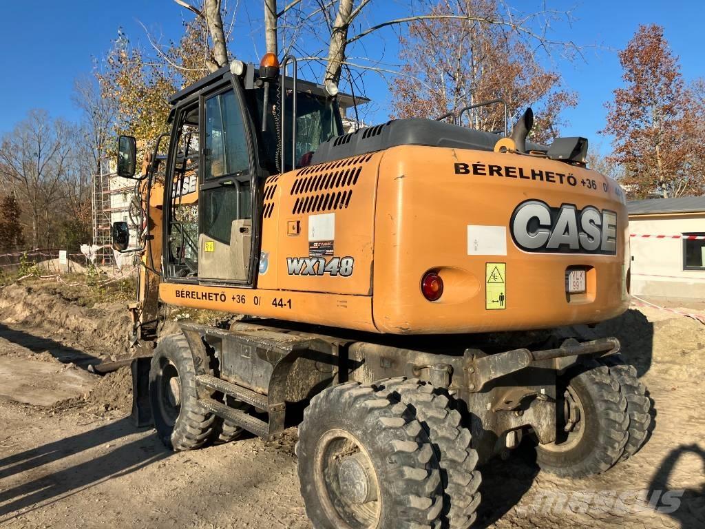 CASE WX 148 Gravemaskiner på hjul