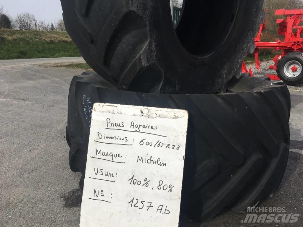 Michelin 600/65R28 Hjul, Dæk og Fælge