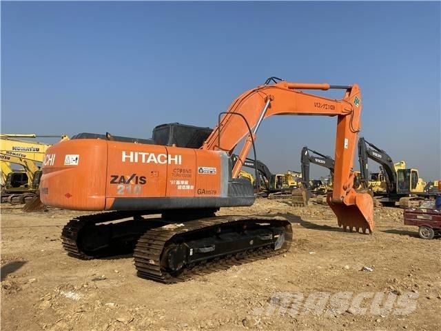 Hitachi ZX210 Gravemaskiner på larvebånd
