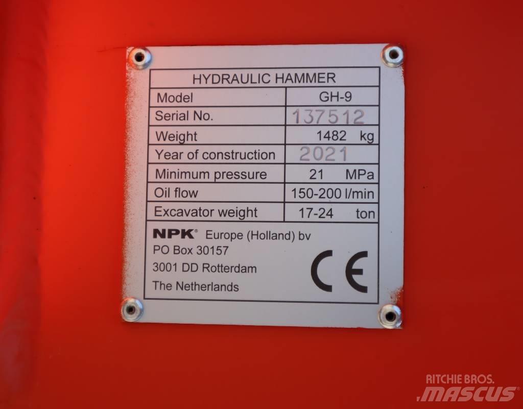 NPK GH-9 Hydraulik / Trykluft hammere