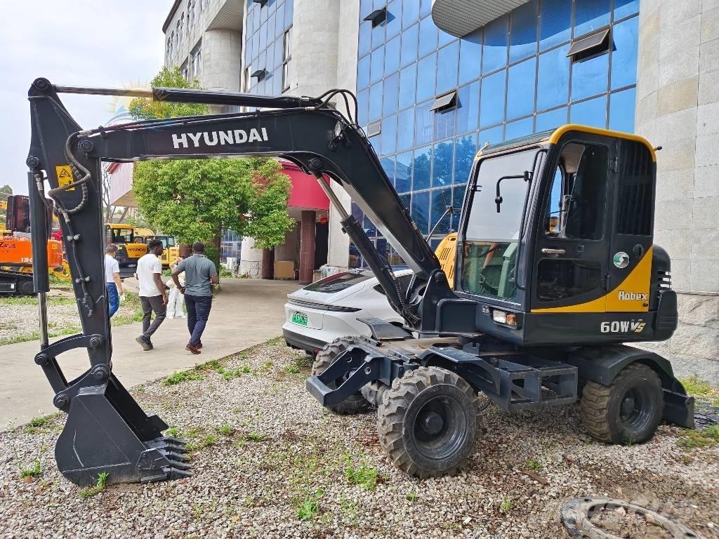 Hyundai Robex 60 W Gravemaskiner på hjul
