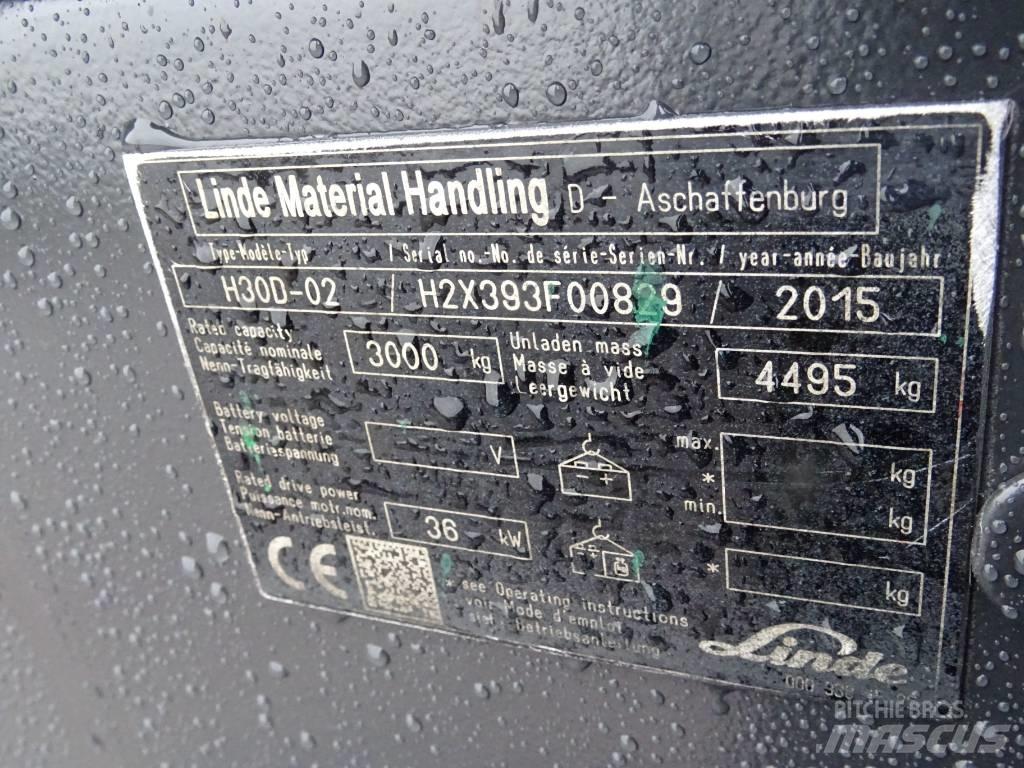 Linde H30D-02 Diesel gaffeltrucks