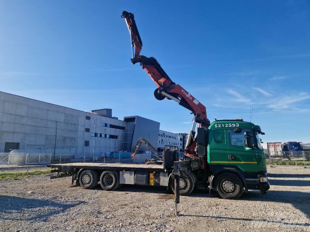 Scania G 410 Lastbil med kran