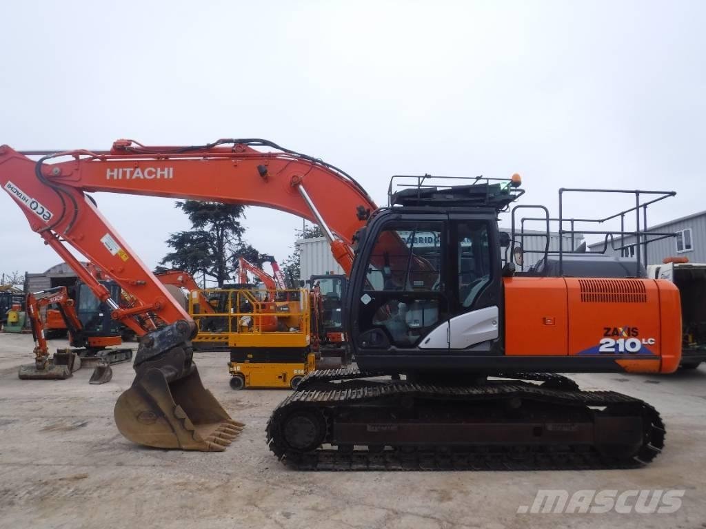 Hitachi ZX 210 LC-6 Gravemaskiner på larvebånd