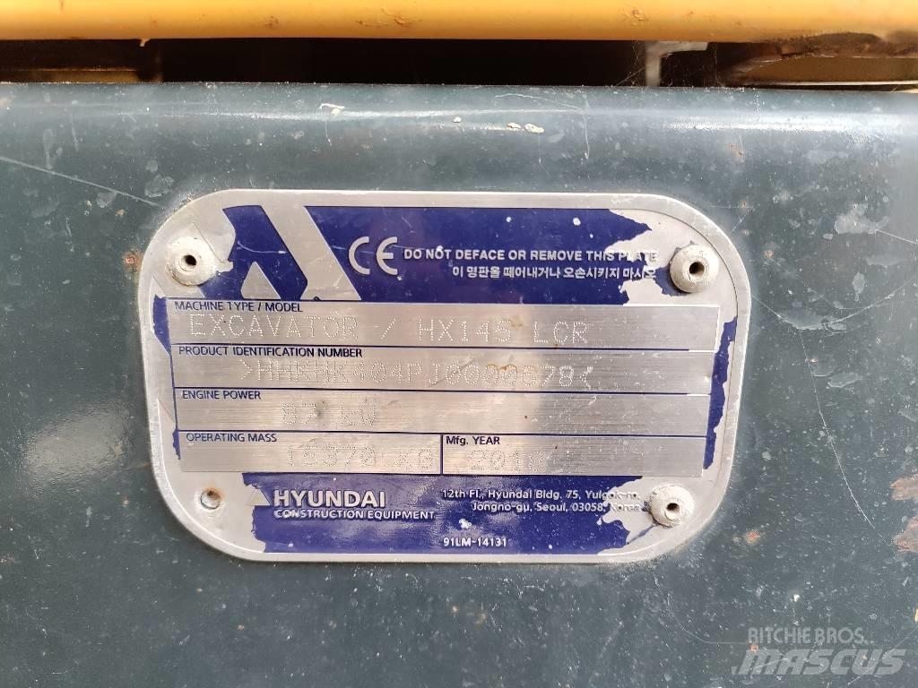 Hyundai HX 145 LCR Gravemaskiner på larvebånd
