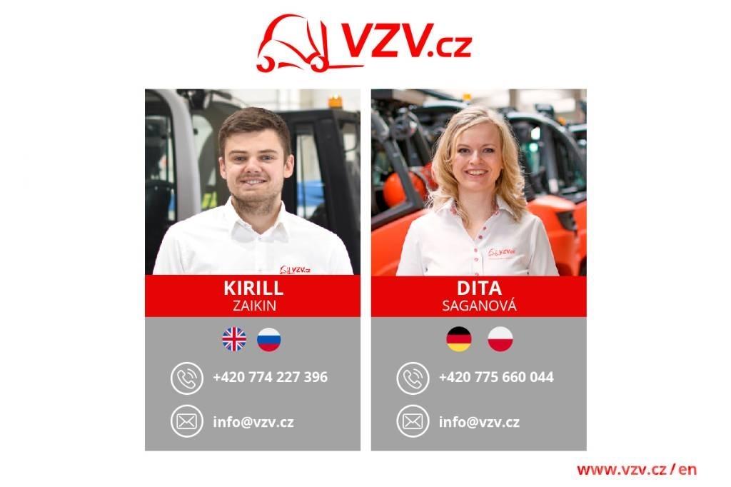Linde E 16 El gaffeltrucks