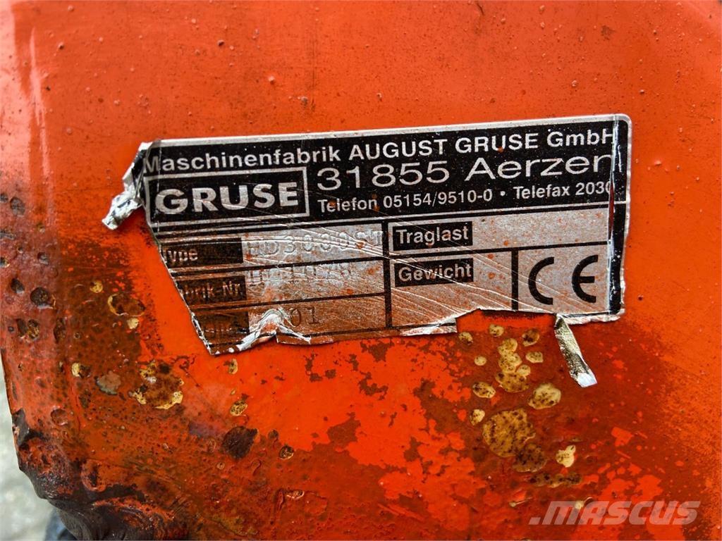 Gruse 4 Reihen Kartoffelmaskiner - Andet udstyr