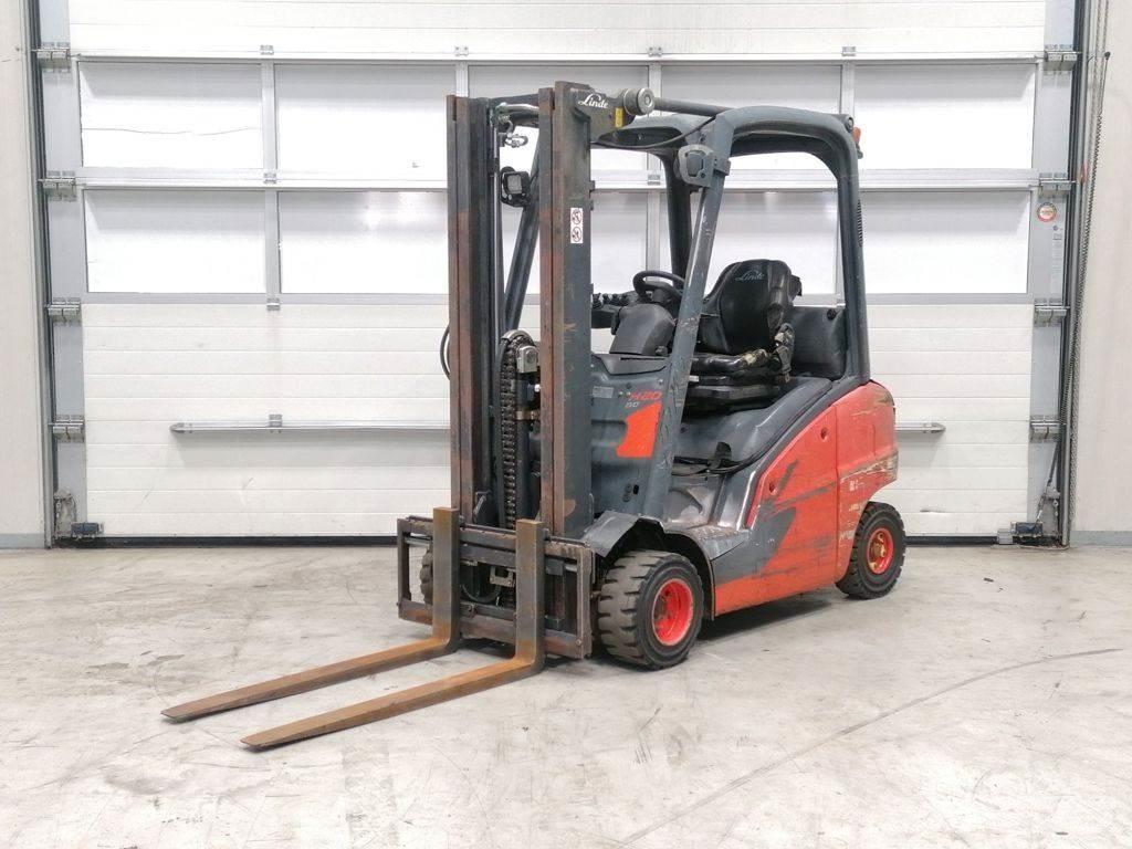 Linde H20D-01 Diesel gaffeltrucks