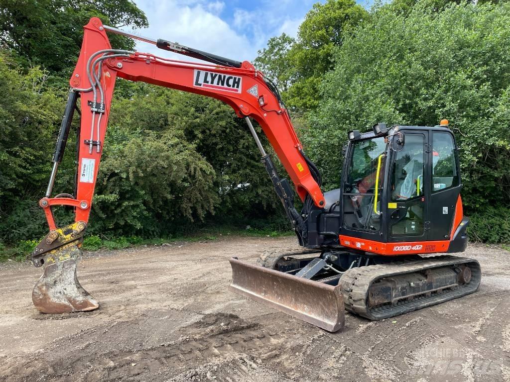 Kubota KX 080-4 Midi-gravemaskiner 7t - 12t