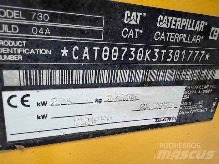 CAT 730 Terrængående lastbiler