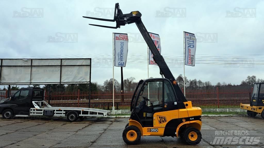 JCB 35 D Diesel gaffeltrucks