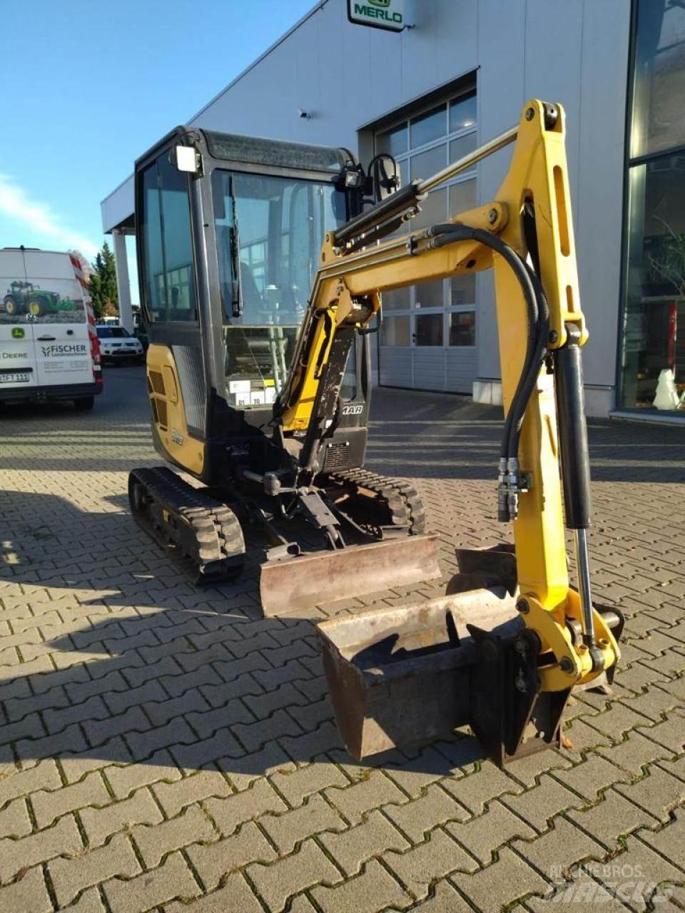 Yanmar SV18 Minigravemaskiner