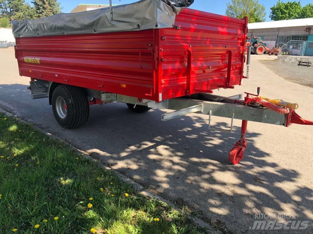 Maximus 6700 Semi-trailer med fast kasse