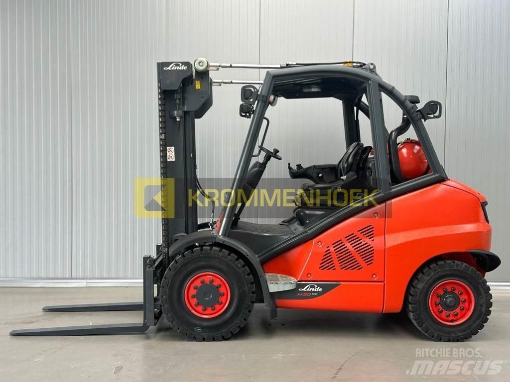 Linde H 50 T LPG gaffeltrucks