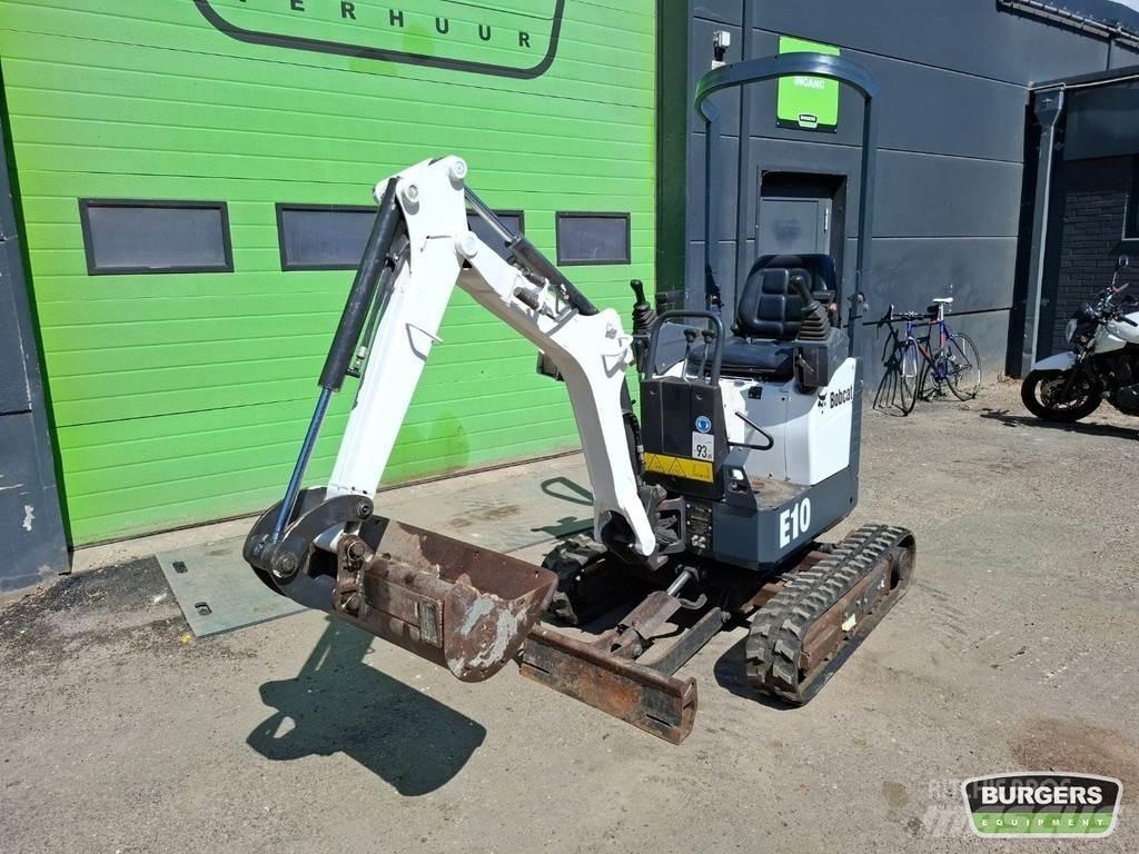 Bobcat E10 Minigravemaskiner