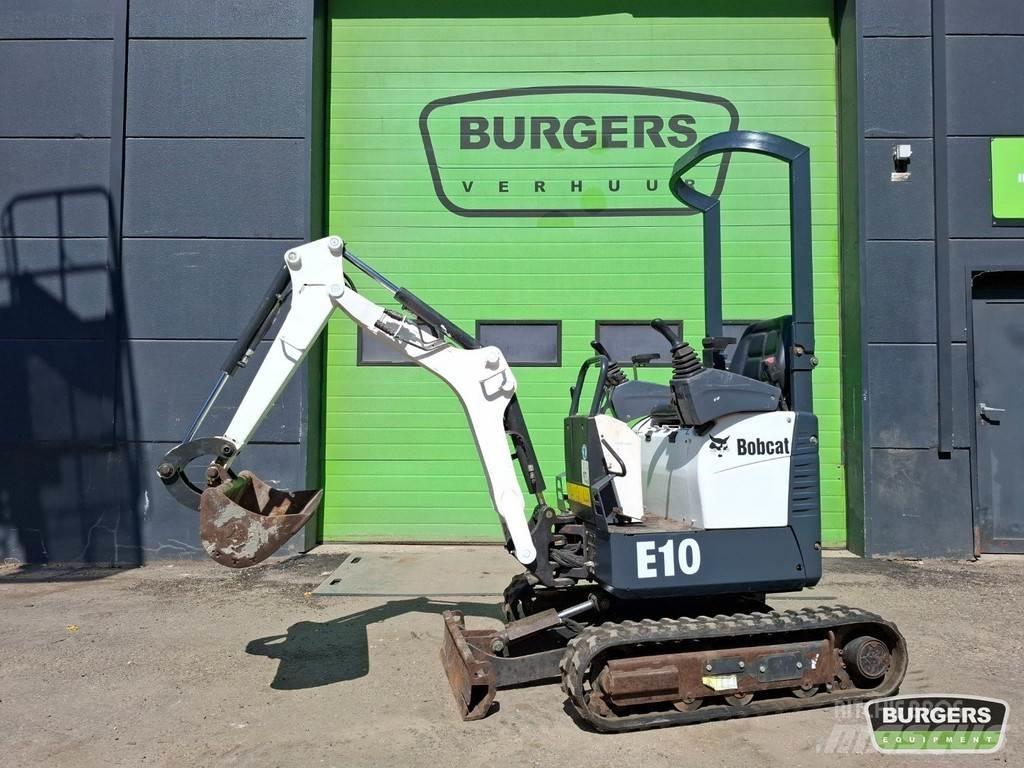 Bobcat E10 Minigravemaskiner