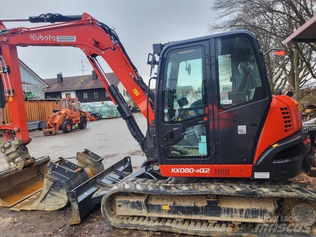 Kubota KX 080-4 Minigravemaskiner