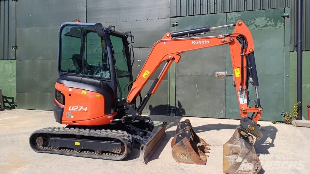 Kubota U 27-4 Minigravemaskiner