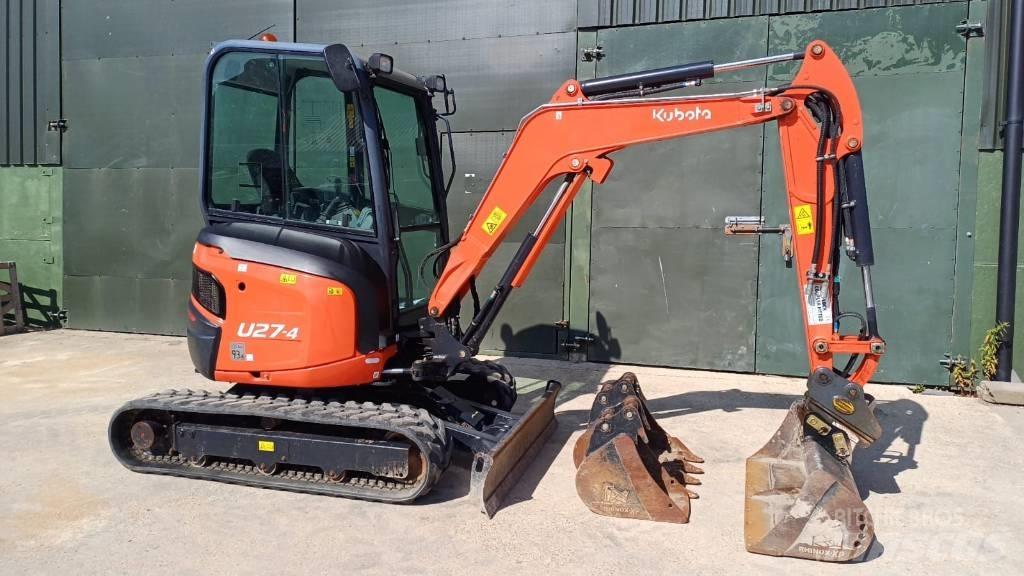 Kubota U 27-4 Minigravemaskiner