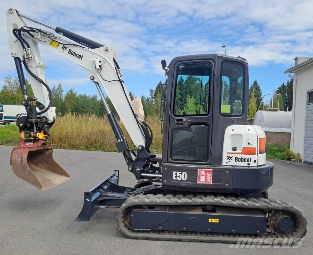 Bobcat E 50 Minigravemaskiner