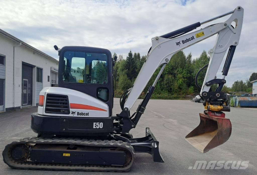 Bobcat E 50 Minigravemaskiner