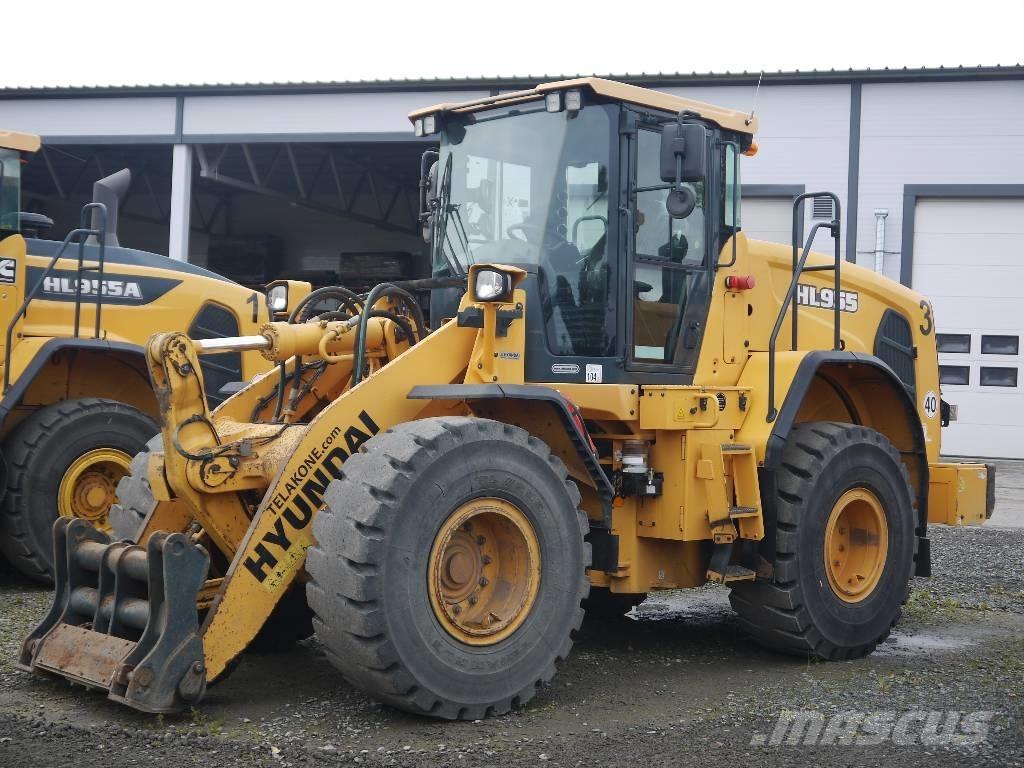 Hyundai HL955 Læssemaskiner på hjul