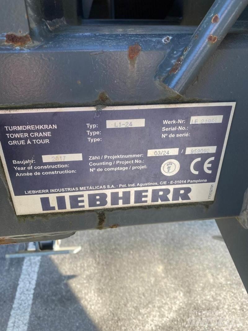 Liebherr L1-24 Tårn kraner