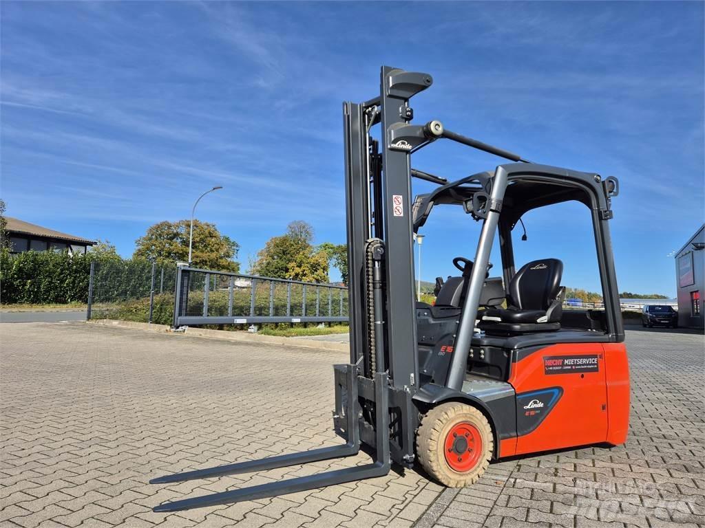 Linde E16-02 El gaffeltrucks
