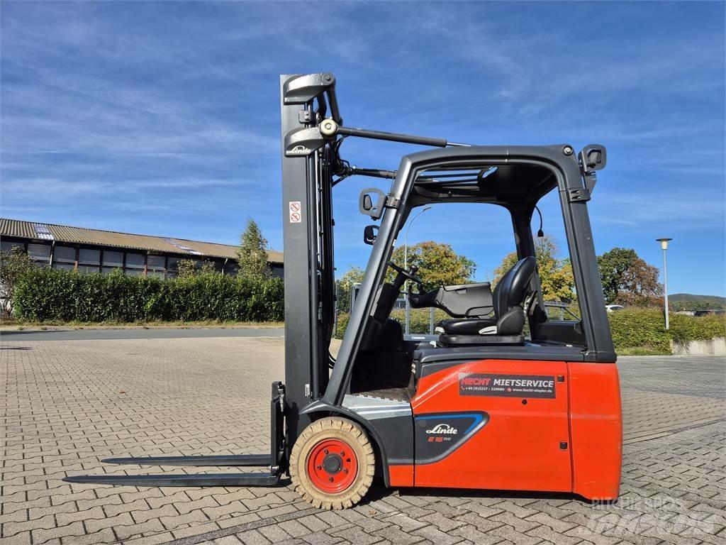 Linde E16-02 El gaffeltrucks