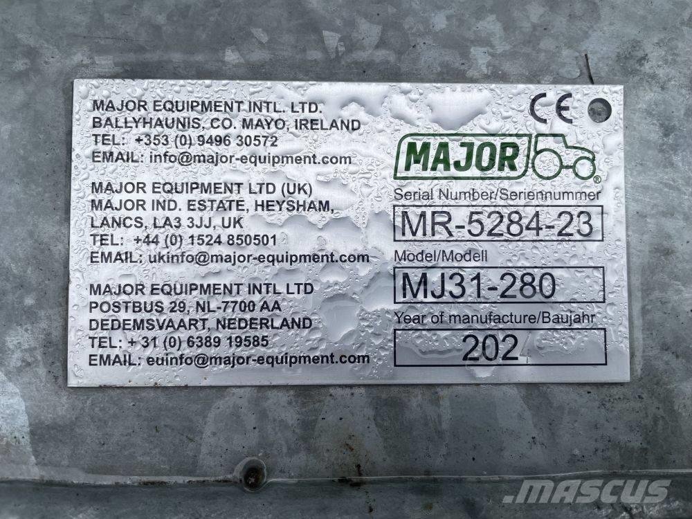 Major MJ 30 280 Græsklippere og skårlæggere