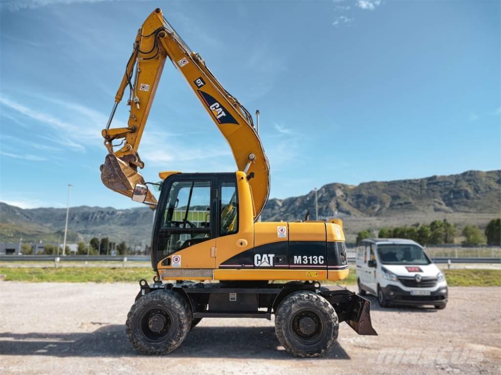 CAT M 313 C Gravemaskiner på hjul