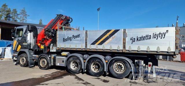 Scania G410 Lastbil med kran