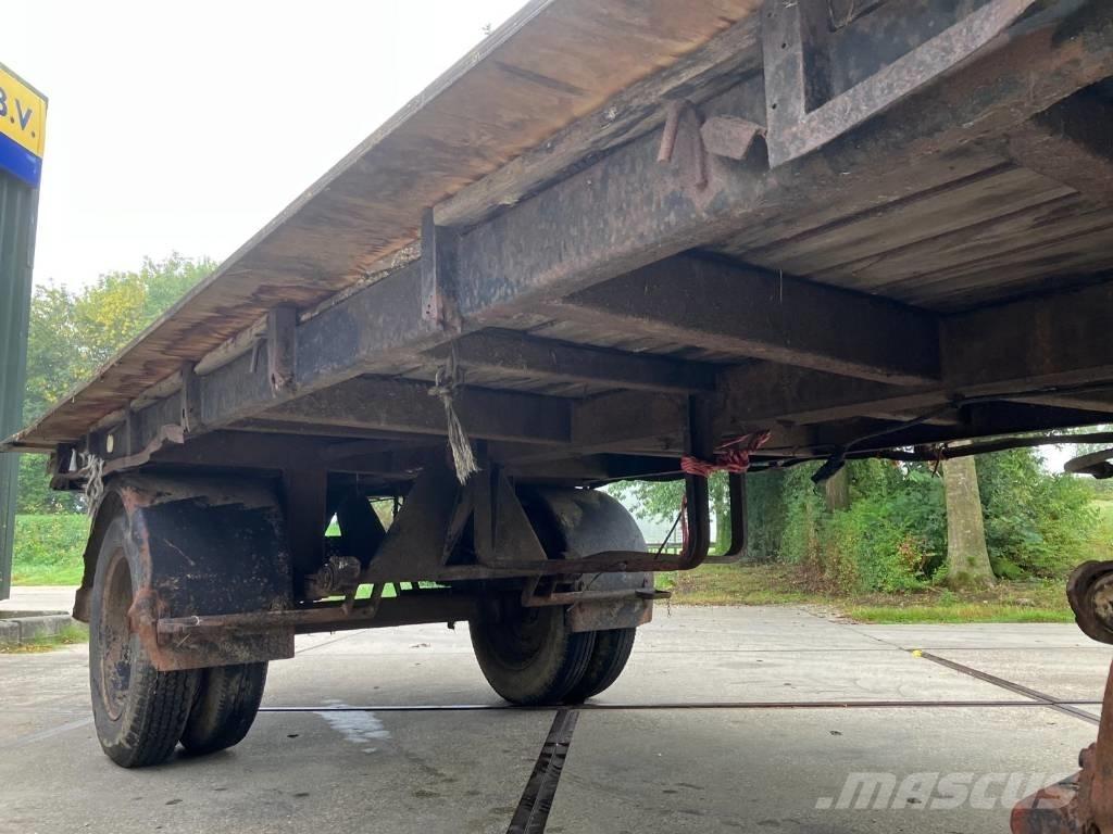 DAF balenwagen Anhænger med lad/Flatbed