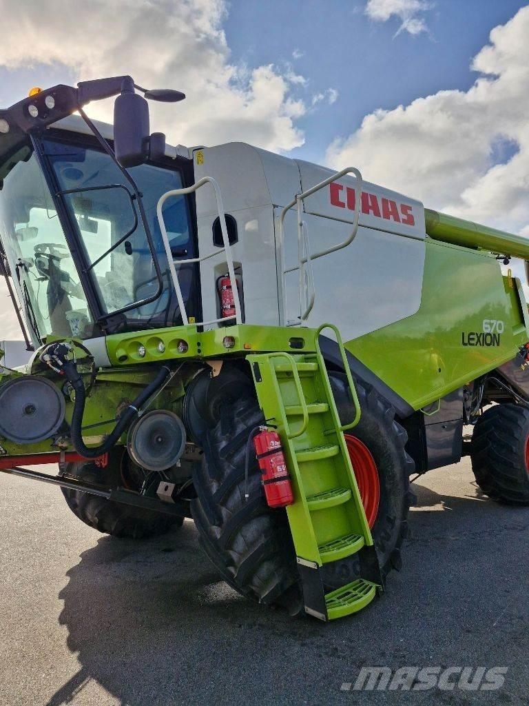 CLAAS Lexion 670 Mejetærskere