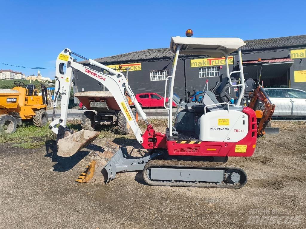 Takeuchi TB 216 Minigravemaskiner