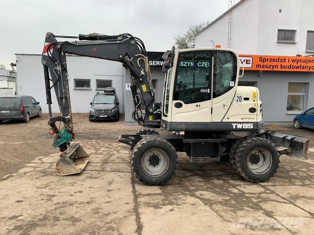 Terex TW 85 Gravemaskiner på hjul