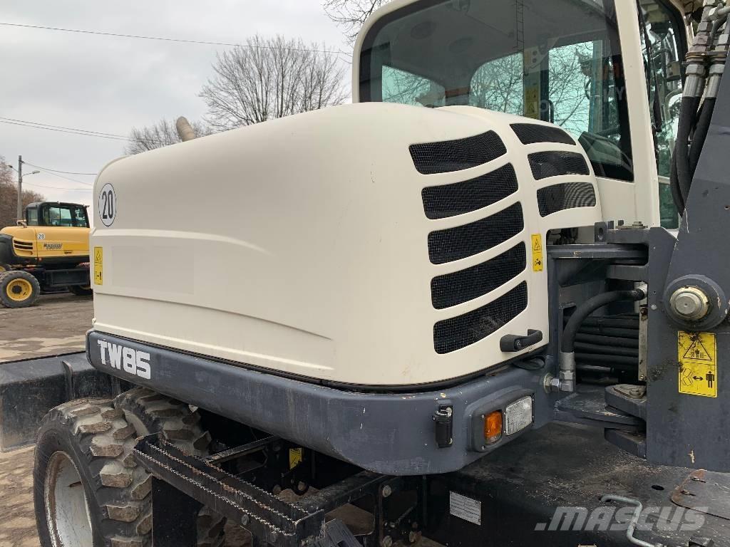 Terex TW 85 Gravemaskiner på hjul