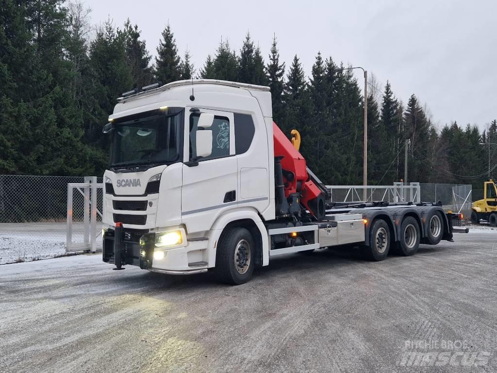 Scania R540 8x2 Lastbil med kran