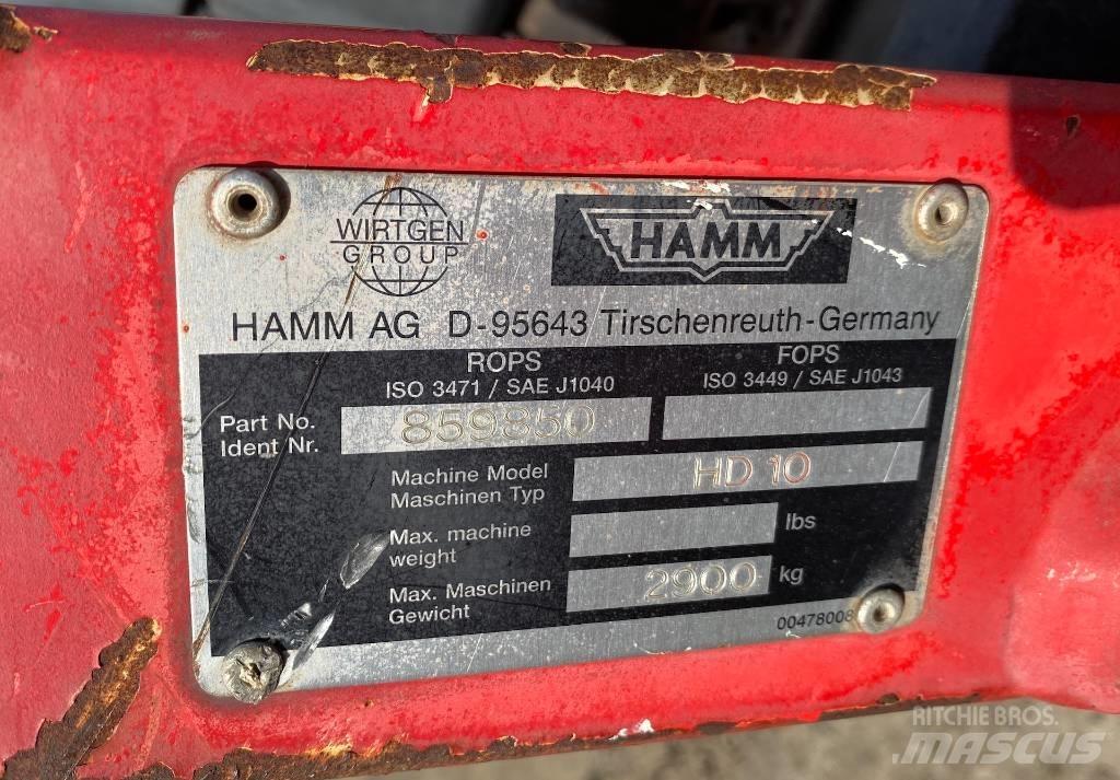Hamm HD 10 Tvilling tromle